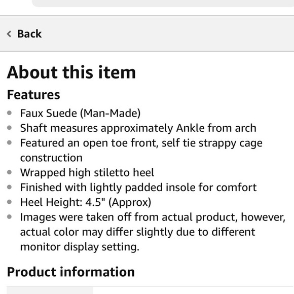 NUDE STRAPPY TIE UP STILETTO HEELS - Picture 6 of 6